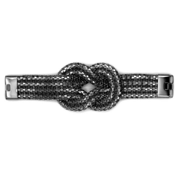 Nordstrom Knotted Chain Bracelet Silver/Chrome ONE SIZE NWOT - Picture 1 of 14